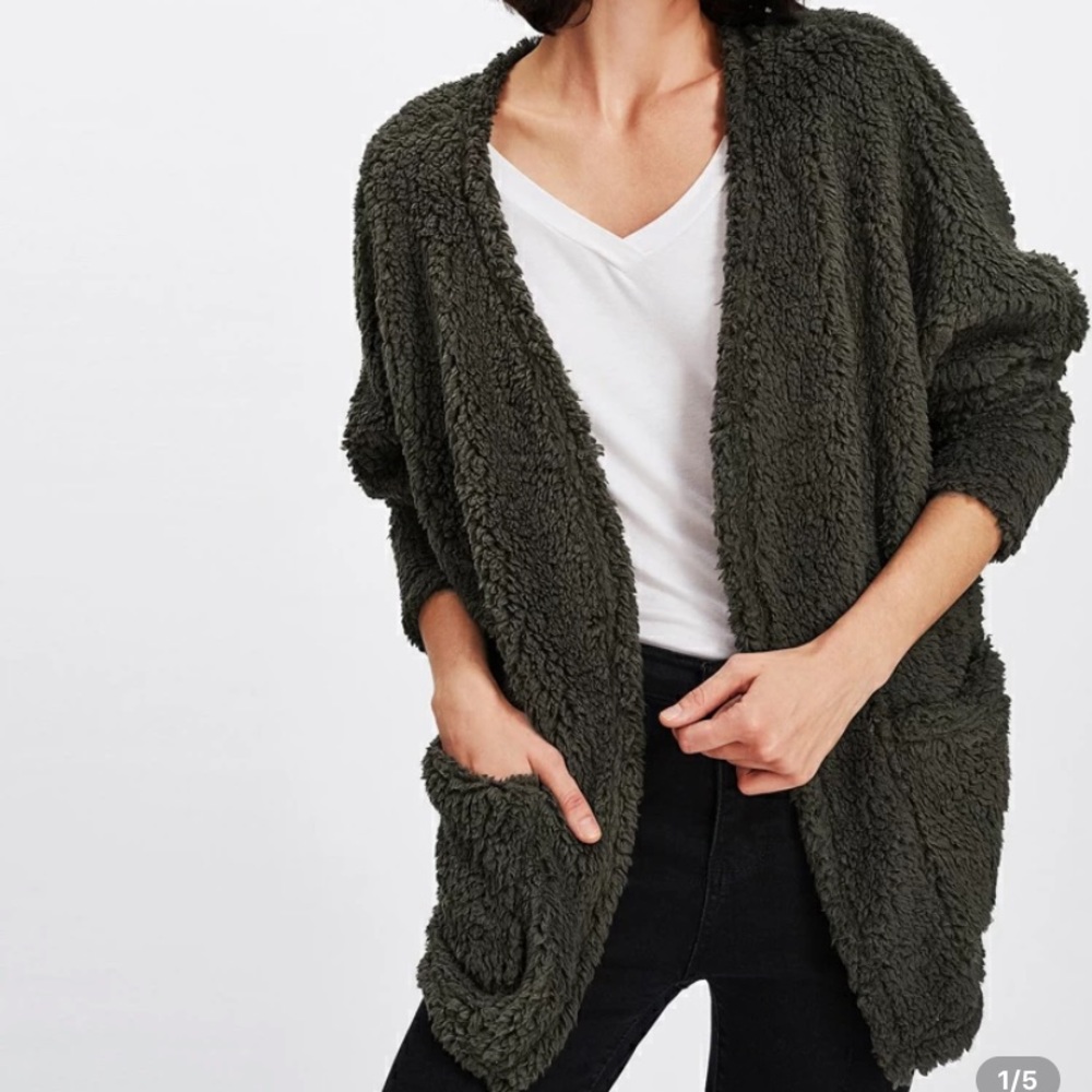 SHEIN Open Coat
